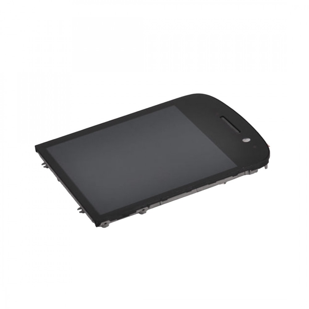 LCD Screen and Digitizer Full Assembly with Frame for BlackBerry Q10(Black)  BlackBerry Q10